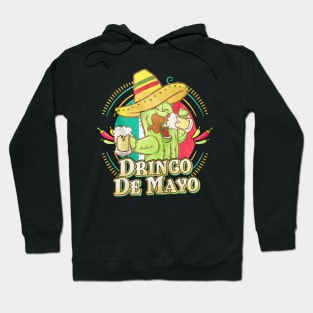 Drinko De Mayo Mexican Hat Cactus Hoodie